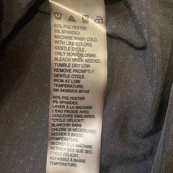 Tanjay Black Sheer With Silver Tone Embellishments - Picture 13 of 13